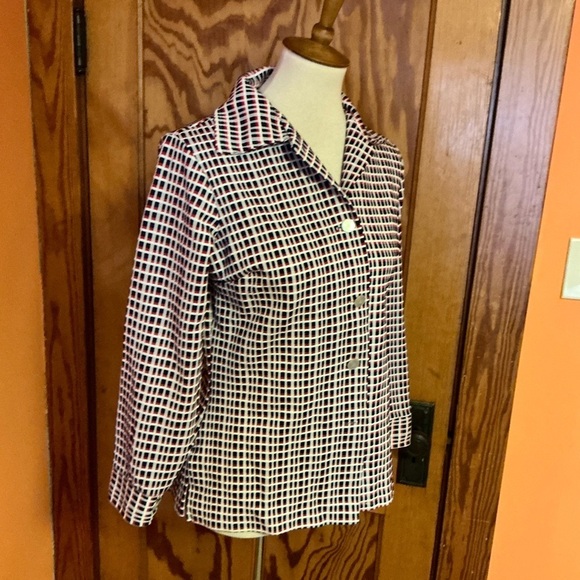 Vtg 70s American Woman Polyester Shirt - Picture 6 of 7